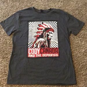 Cody Canada and the Departed T-shirt.